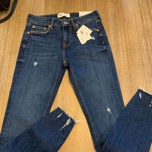 Zara Phoebe Blue Skinny Jeans